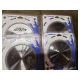 (4) 6 1/2" Saw Blades, Steel...