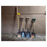 (4) Shovels...