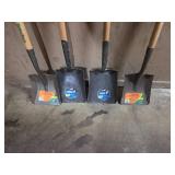 (4) Shovels...
