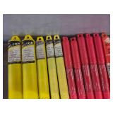 (11) Assorted Splined Carbide Tippe...