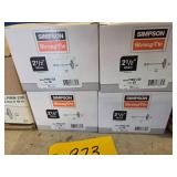 (24) Boxes 50 Count Simpson 2 1/2" ...