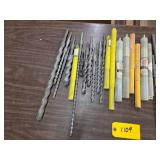 Assorted Rotary Hammer Chisels & Ca...