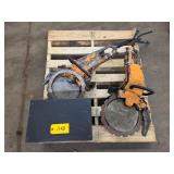 (2) 14" Diameter Ring Saws with Par...