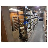 (11) Sections Steel Shelving, 36x24...
