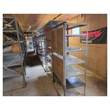 (9) Sections Steel Shelving, 36x24x...