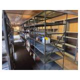 (9) Sections Steel Shelving, 36x36x...