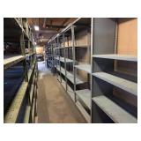(10) Sections Steel Shelving, 36x18...