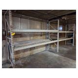 (2) Sections Pallet Racking, 3