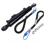 SolarHome Hydraulic Top Link CAT 2-2 with Locking Block 22 3/8" to 33 1/2"  with Hose and Valve $199.99 Retail - Brand New
