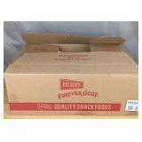 Case of Mixed 20ct Chips Sour Cream and Onion Herrs Red Hot - Brand New