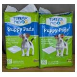 Puppy Pads 21" x 21" 2pk 64 Pads Total - Brand New