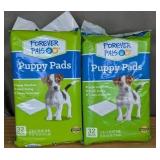 Puppy Pads 21" x 21" 2pk 64 Pads Total - Brand New
