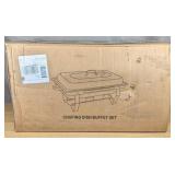 Chafing Buffet Dishes 9 Qt Set of 4 $189.99 Retail - Brand New