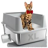 XL Litter Box for Cats with High Sides 23" x 15" x 10" $39.99 Retail - Brand New