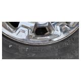 Set of 4 Ford Super Duty 18" Chrome Wheels & Tires – 8‑Lug