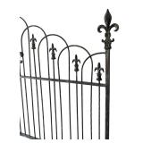 MB - Vintage French Provincial Style Iron Queen Bed