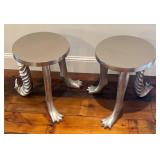 U - Pair of Pols Potten Wolf Stools