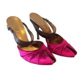 MC - Tom Ford for Gucci Velvet & Crocodile Heels - Size 7B