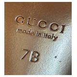 MC - Tom Ford for Gucci Velvet & Crocodile Heels - Size 7B