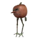 LL - Cast Iron Pumpkin 23" Tall Sculpture
