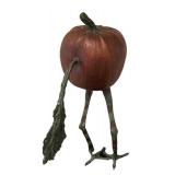 LL - Cast Iron Pumpkin 23" Tall Sculpture