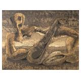 LL - Ralph Peplow "Driftwood" - Silk Screen in Colors Print Limited Edition 5/40