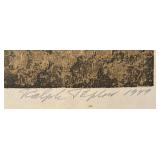 LL - Ralph Peplow "Driftwood" - Silk Screen in Colors Print Limited Edition 5/40