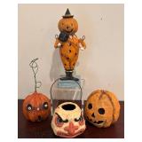 LL - Artisan Crafted Halloween Pumpkin Decor Collection