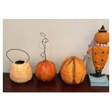 LL - Artisan Crafted Halloween Pumpkin Decor Collection