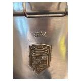 LL - GV Oval Lidded Ice Metal Bucket with Lid