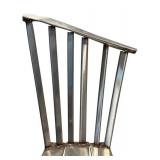 LL - Industrial Metal Chair with Vertical Slats
