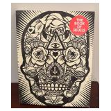 LL - Sid Dickens Skull Plaque Memory Block, The Book of Skulls Book & Skull Candles