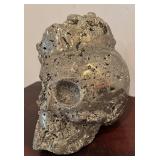 LL - Pyrite Skull Artifact from Peru
