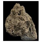 LL - Pyrite Skull Artifact from Peru