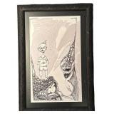 LL - "Birthday Boy: Original Artwork by Greyley Sabin