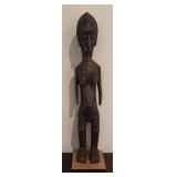 LL - Antique 18th Century African Female Effigy Figurine