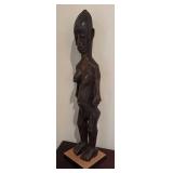 LL - Antique 18th Century African Female Effigy Figurine