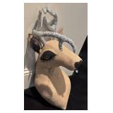 LLR - Festive Deer Head Decor