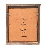 LLR - Lucifer et Lux - Original Painting with Distressed Frame by Styles
