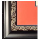 S. Reynolds Jack-O-Lantern Framed Etching