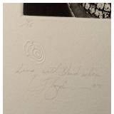 Lens with Black Idea Print by Frank Boyden