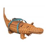 LL - Kate Spade New York Swamped 3D Wicker Alligator Handbag