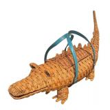 LL - Kate Spade New York Swamped 3D Wicker Alligator Handbag