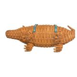 LL - Kate Spade New York Swamped 3D Wicker Alligator Handbag
