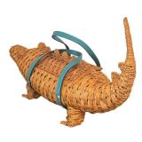 LL - Kate Spade New York Swamped 3D Wicker Alligator Handbag