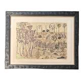 LLR - "La Conquista" Serigraph Limited Edition by Sergio Hernández