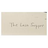 LLR - The Last Supper Linoleum Block Print by Julie An O