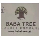 LLR - Baba Tree Basket Company Bolga Basket - Handwoven, Natural dye, Ghana