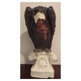 LL - Audrius Janušonis Buzzard Sculpture on Rotary Phone Base