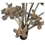 LL - Metal Flower Arrangement Sculpture